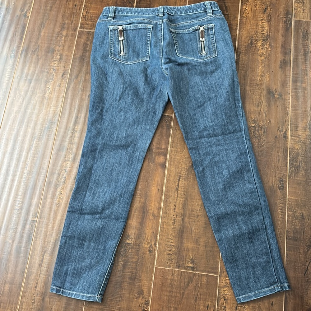 Michael Kors Zip Pocket Skinny Jeans | size 4P